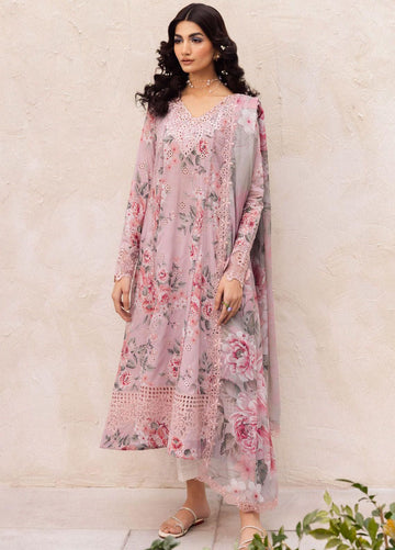 Chicken Kari Embroidered Lawn 3 Piece Unstitched Suit