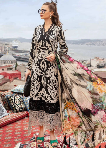 Maria B Black Printed Lawn CB-24